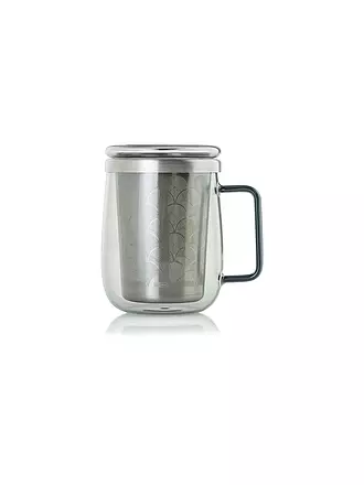 AD HOC | Teeglas mit FIlter YUNA 560ml Glas / Grau | 